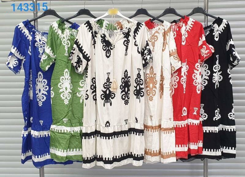 Sukienki damskie Roz M-2XL, Mix Kolor Paczka 12 szt